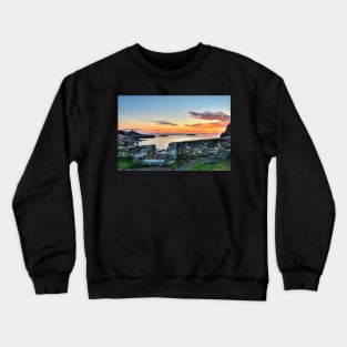 Sunrise at Castle Rock Marblehead MA Crewneck Sweatshirt